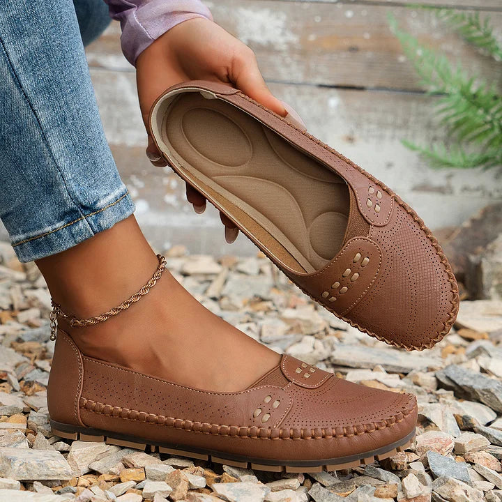 Dawn | Women's Casual Flats, Breathable Lightweight Comfort Shoes with Arch Support