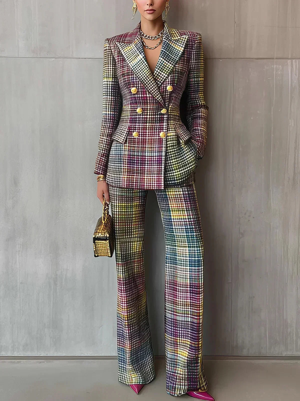 Hilary | Women's Tailored Woven Suit, Structured Business Suit for Work and Events