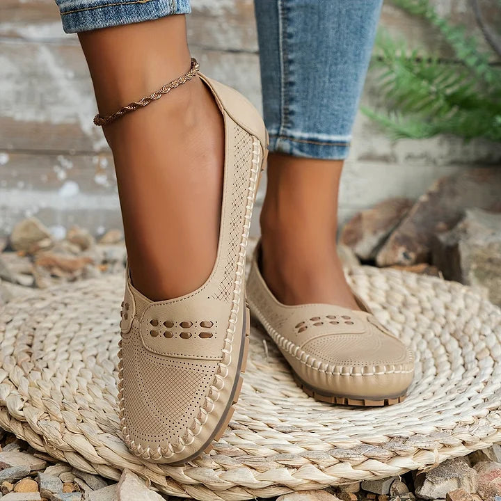 Dawn | Women's Casual Flats, Breathable Lightweight Comfort Shoes with Arch Support