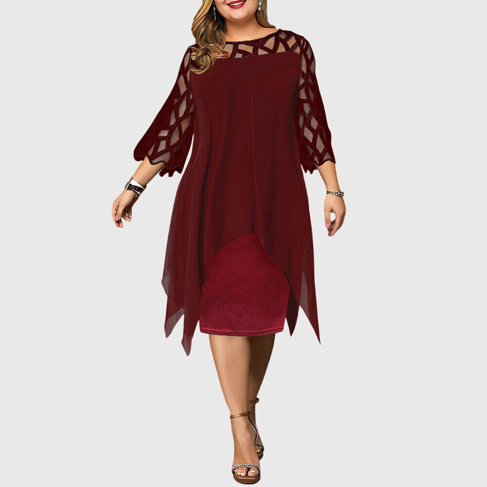 Juliana | Women's Relaxed Fit Mini Dress, Adjustable Everyday Dress for Day to Night