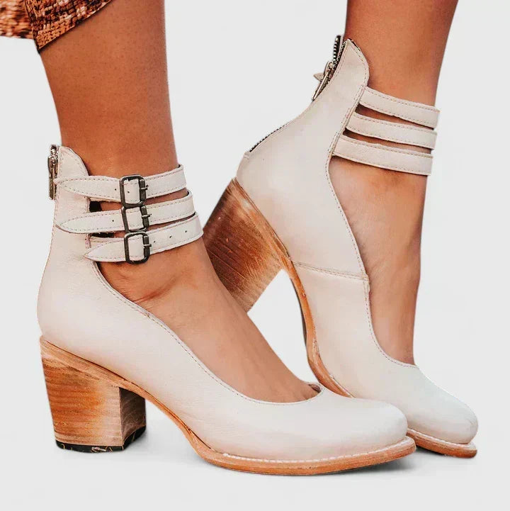 JANELIS | Women's Elegant Heels, Cushioned Classic Heels for Everyday and Occasions