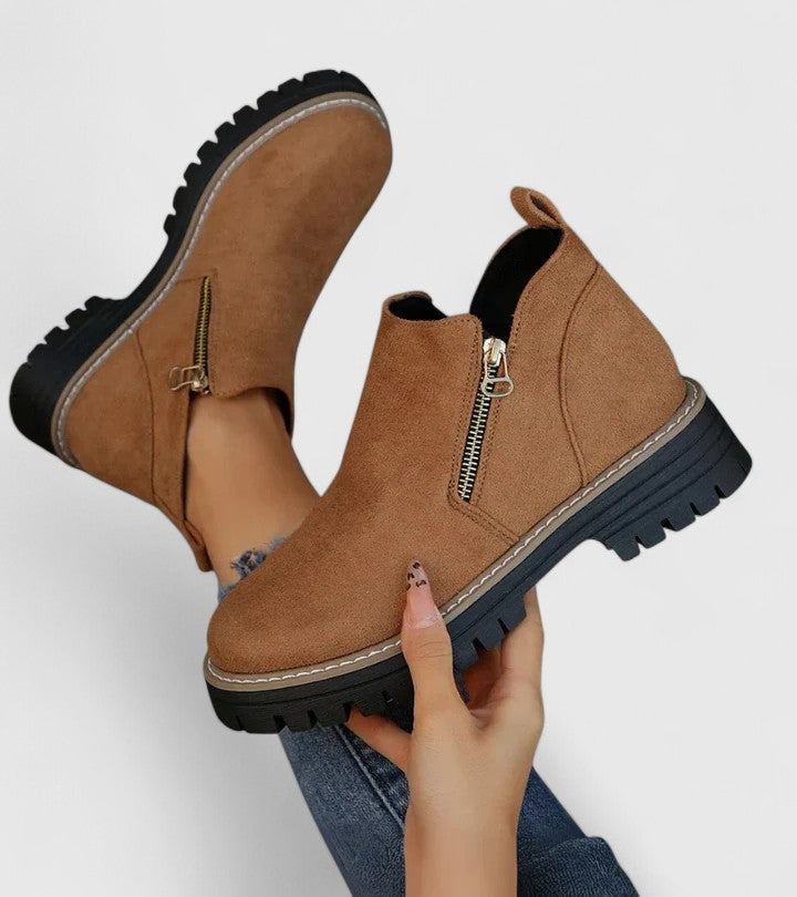 Tessa | Women's Minimalist Comfort Boots, Lightweight Arch Support Boots for Daily Wear