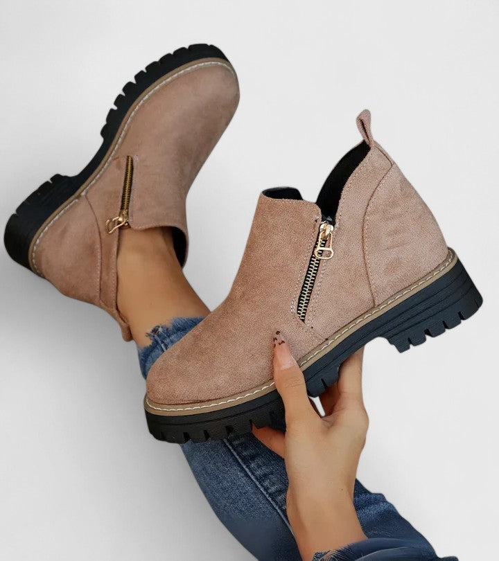 Tessa | Women's Minimalist Comfort Boots, Lightweight Arch Support Boots for Daily Wear