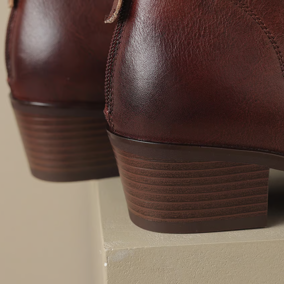 Ember | Women's Low Heel Boots, Classic Elegant Boots for Casual and Dressy Outfits