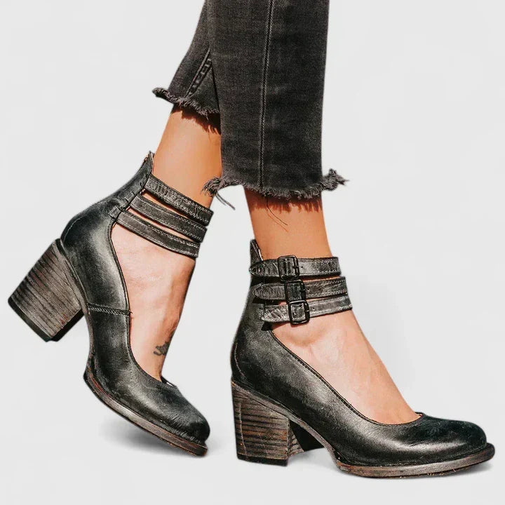 JANELIS | Women's Elegant Heels, Cushioned Classic Heels for Everyday and Occasions