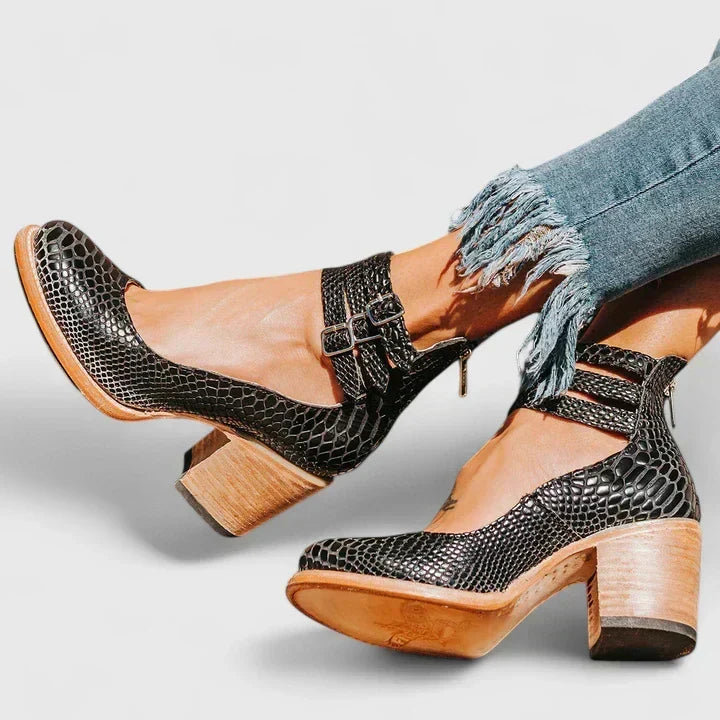 JANELIS | Women's Elegant Heels, Cushioned Classic Heels for Everyday and Occasions