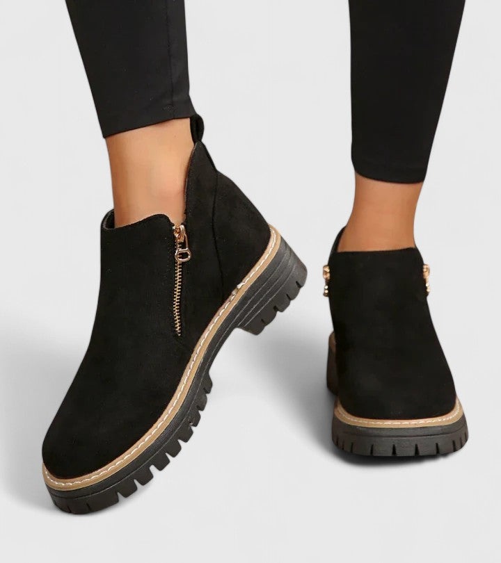 Tessa | Women's Minimalist Comfort Boots, Lightweight Arch Support Boots for Daily Wear