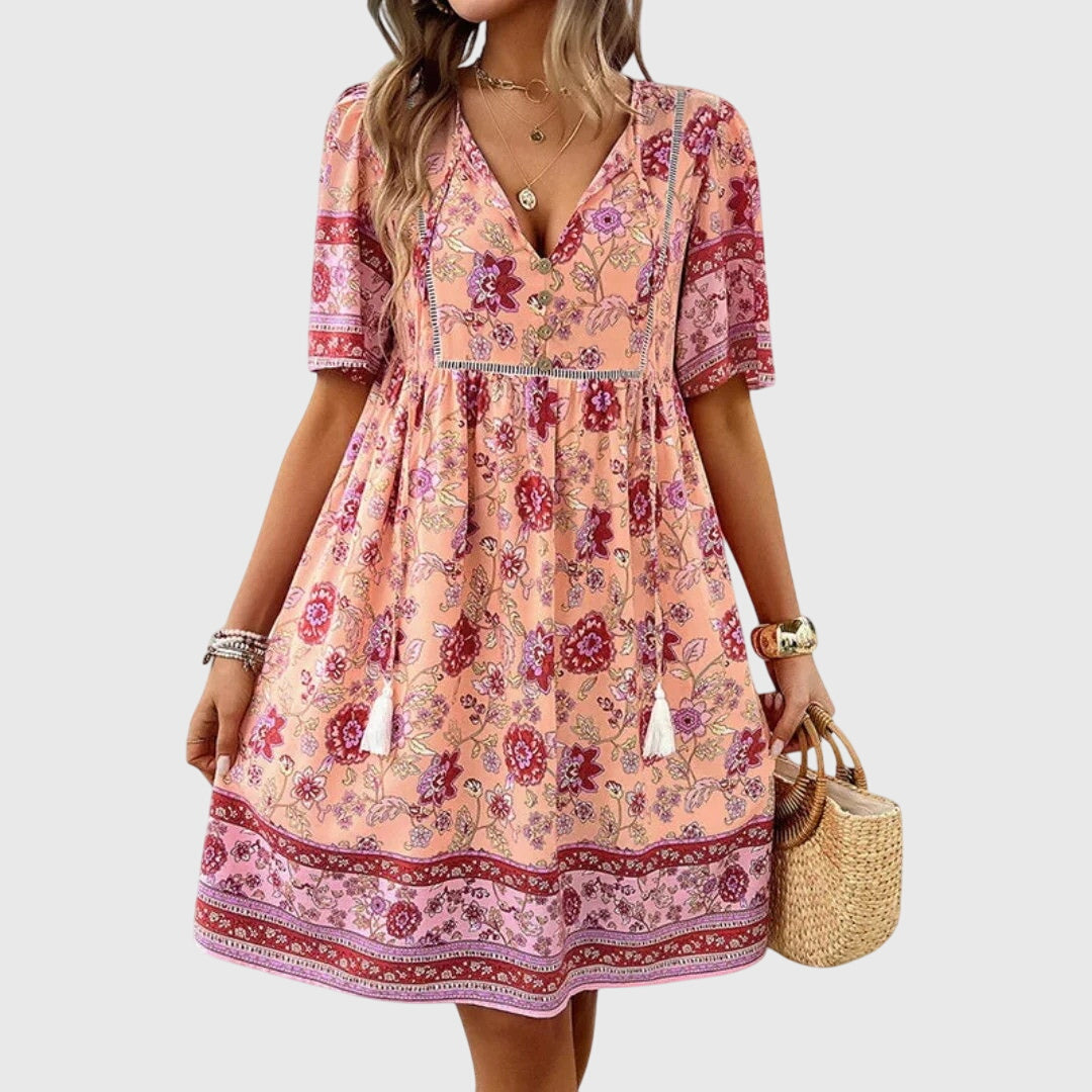Aurora | Women's Elegant Everyday Dress, Soft Breathable Occasion Dress