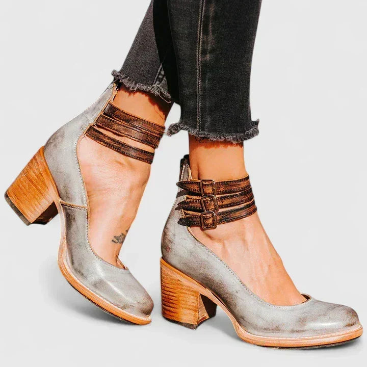 JANELIS | Women's Elegant Heels, Cushioned Classic Heels for Everyday and Occasions