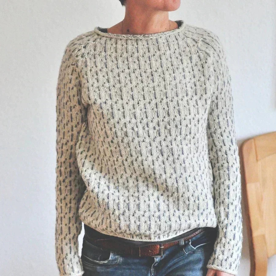 Linda | Women's Boat Neck Sweater, Lightweight Spring and Summer Knit Pullover