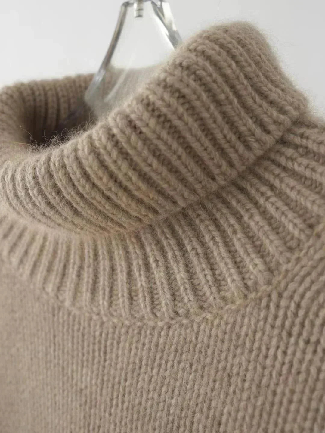 Elia | Women's Soft Knit Turtleneck Sweater, Relaxed Fit Lightweight Warm Pullover