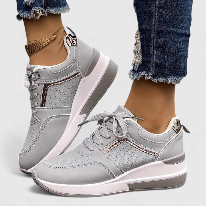 Novyssa | Women's Cushioned Comfort Shoes, Arch Support Shock-Absorbing Walking Shoes