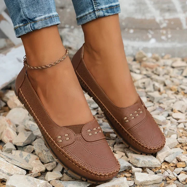 Dawn | Women's Casual Flats, Breathable Lightweight Comfort Shoes with Arch Support
