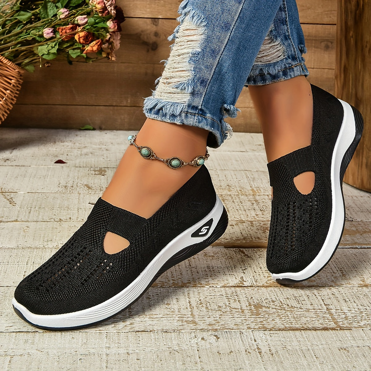 Dorothy | Women's Supportive Slip-On Shoes, Cushioned Arch Support Comfort Shoes