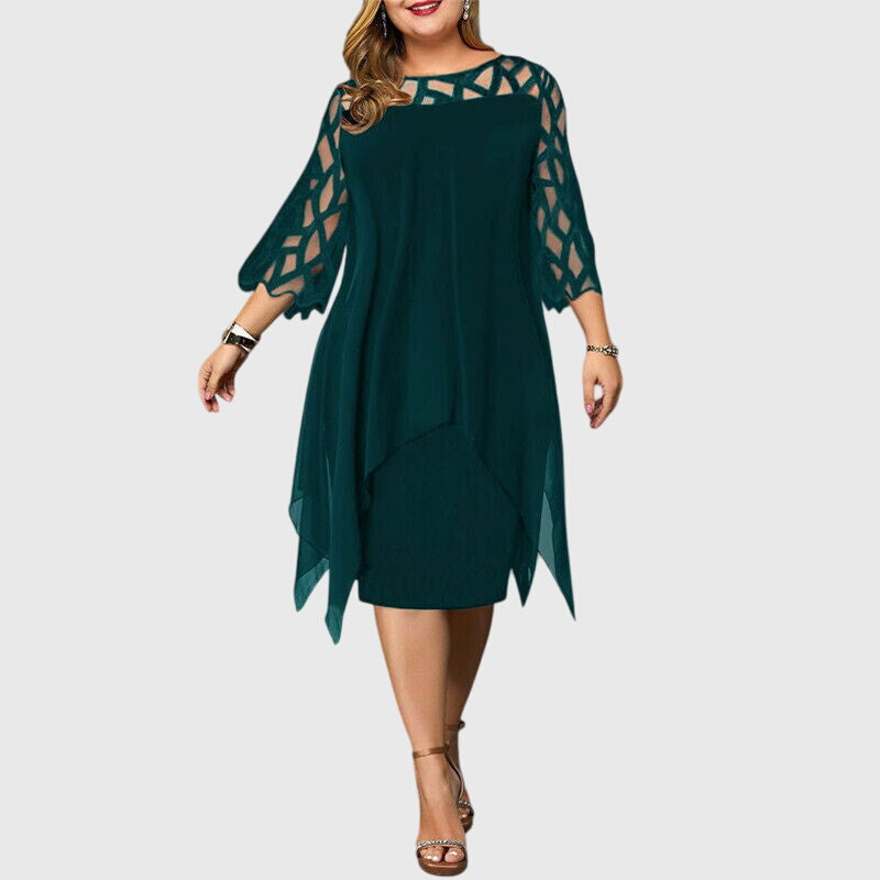Juliana | Women's Relaxed Fit Mini Dress, Adjustable Everyday Dress for Day to Night