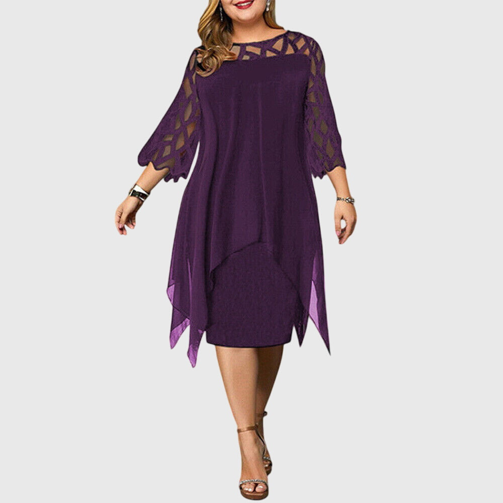 Juliana | Women's Relaxed Fit Mini Dress, Adjustable Everyday Dress for Day to Night
