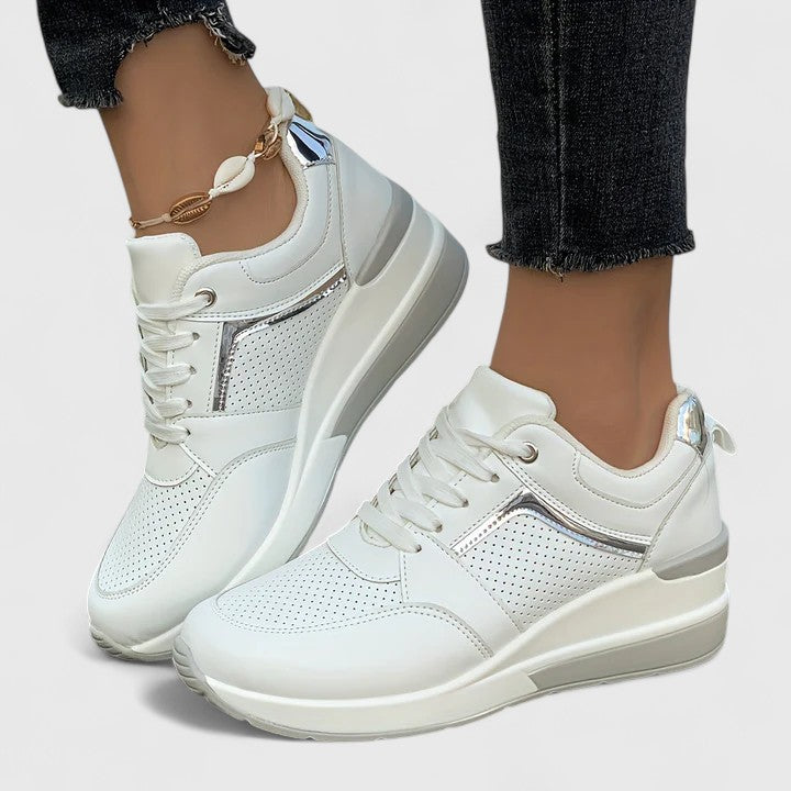 Novyssa | Women's Cushioned Comfort Shoes, Arch Support Shock-Absorbing Walking Shoes