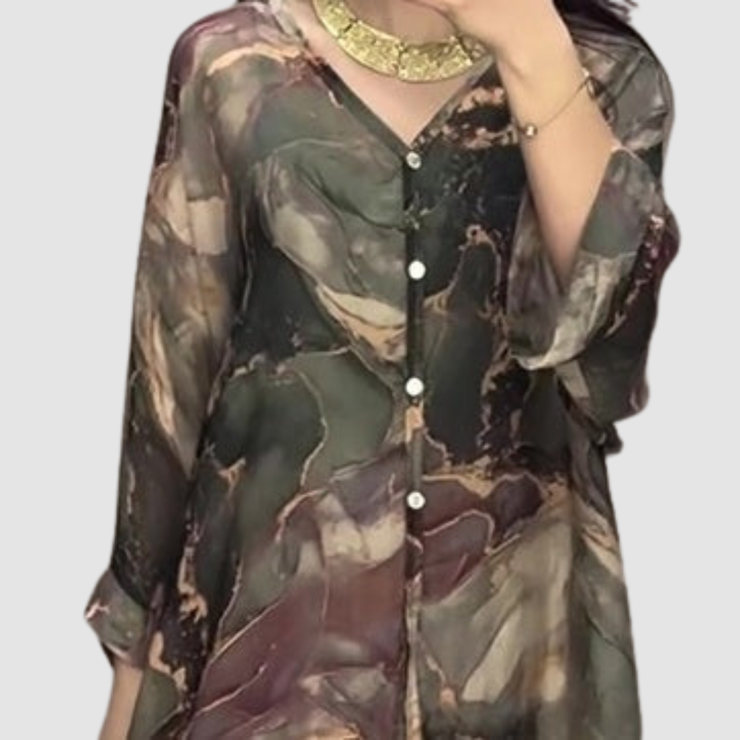 Aurora | Women's Floral Print Two-Piece Set, Casual Co-Ord Outfit for Everyday