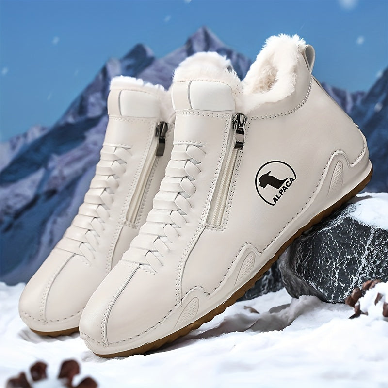 Heleny | Women's Wide Toe Box Winter Boots, Cushioned Warm Lined Boots for Sensitive Feet