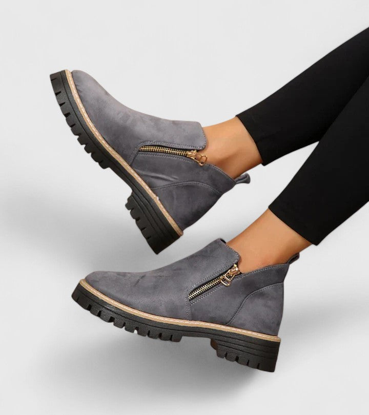 Tessa | Women's Minimalist Comfort Boots, Lightweight Arch Support Boots for Daily Wear