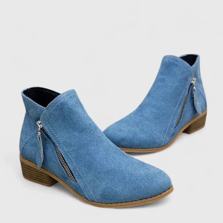 Seraphina | Women's Waterproof Boots, Zip-Up Supportive Boots for Everyday Wear