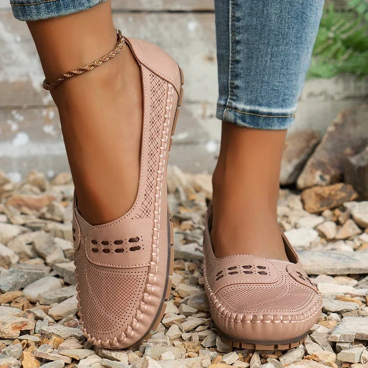 Dawn | Women's Casual Flats, Breathable Lightweight Comfort Shoes with Arch Support
