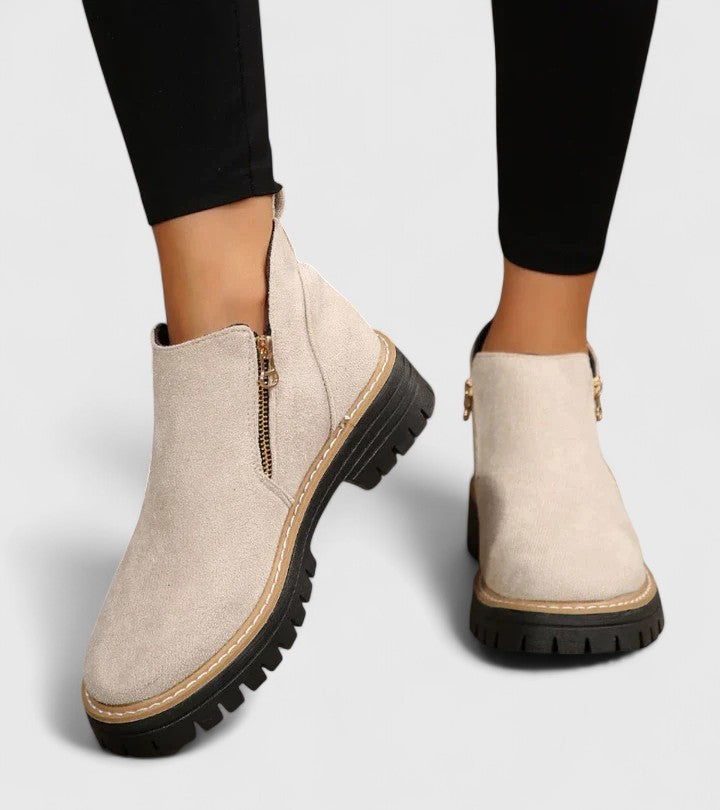 Tessa | Women's Minimalist Comfort Boots, Lightweight Arch Support Boots for Daily Wear