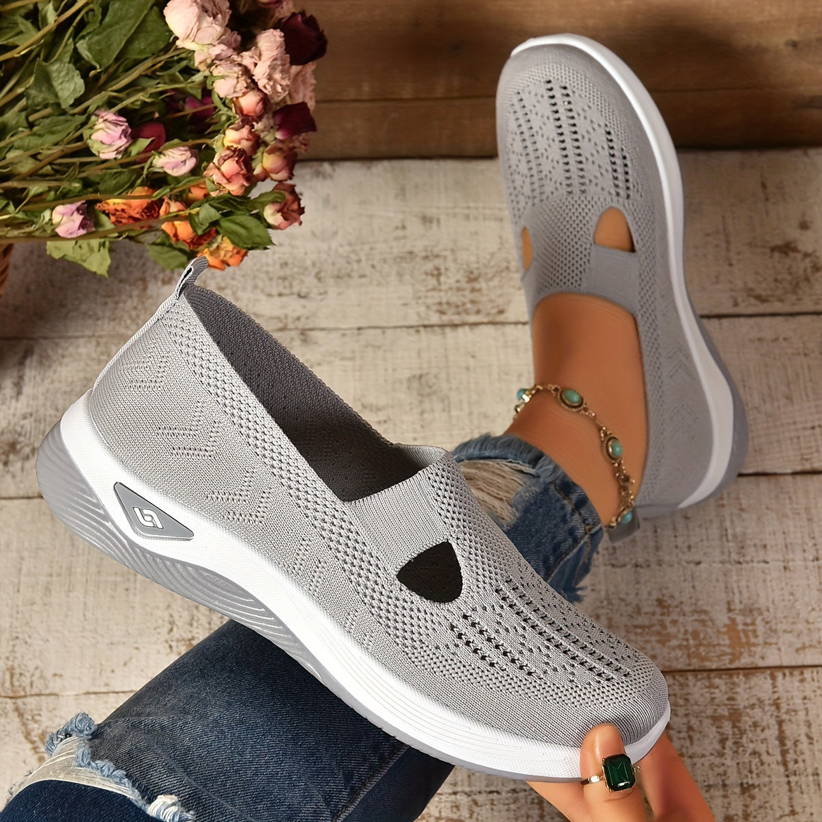Dorothy | Women's Supportive Slip-On Shoes, Cushioned Arch Support Comfort Shoes