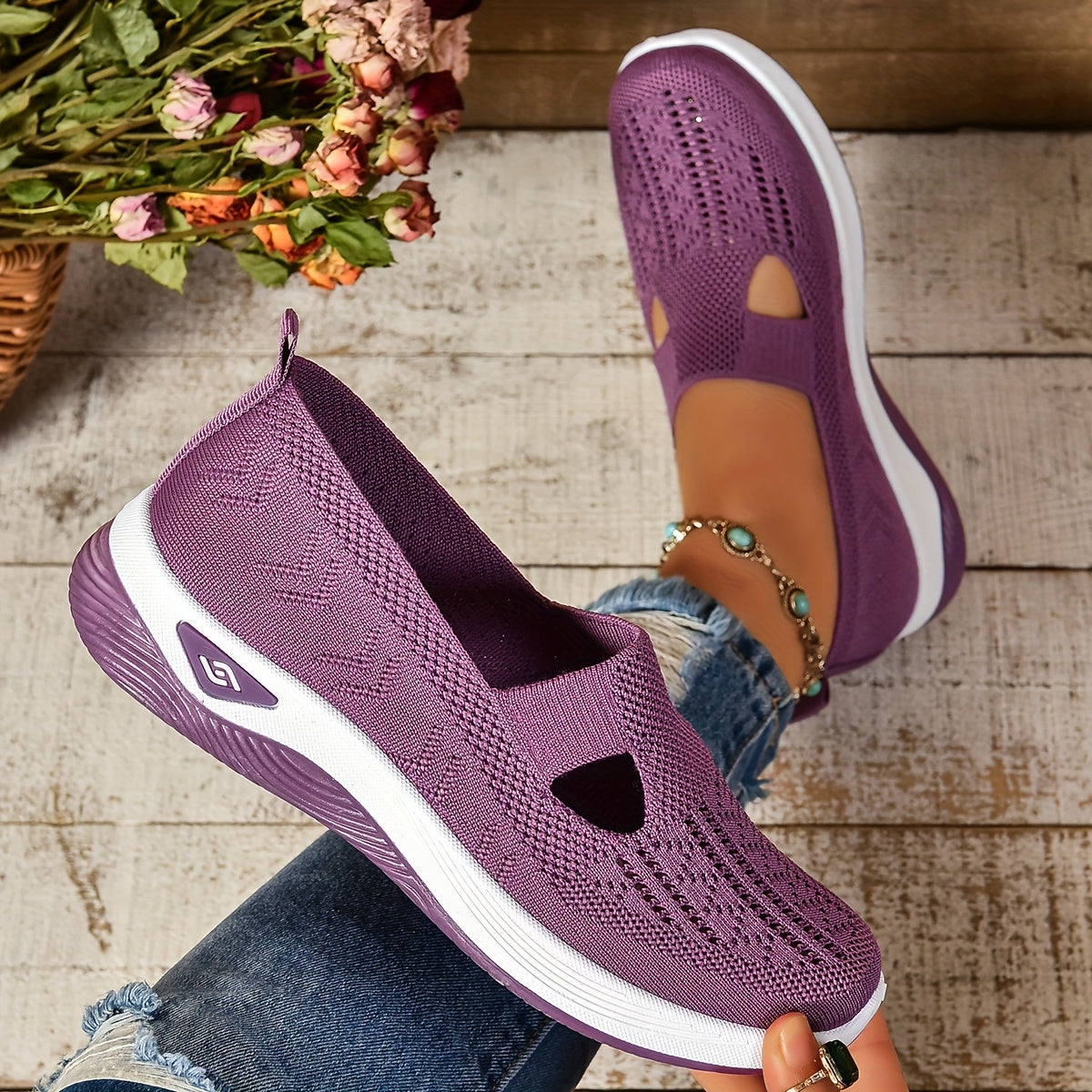 Dorothy | Women's Supportive Slip-On Shoes, Cushioned Arch Support Comfort Shoes