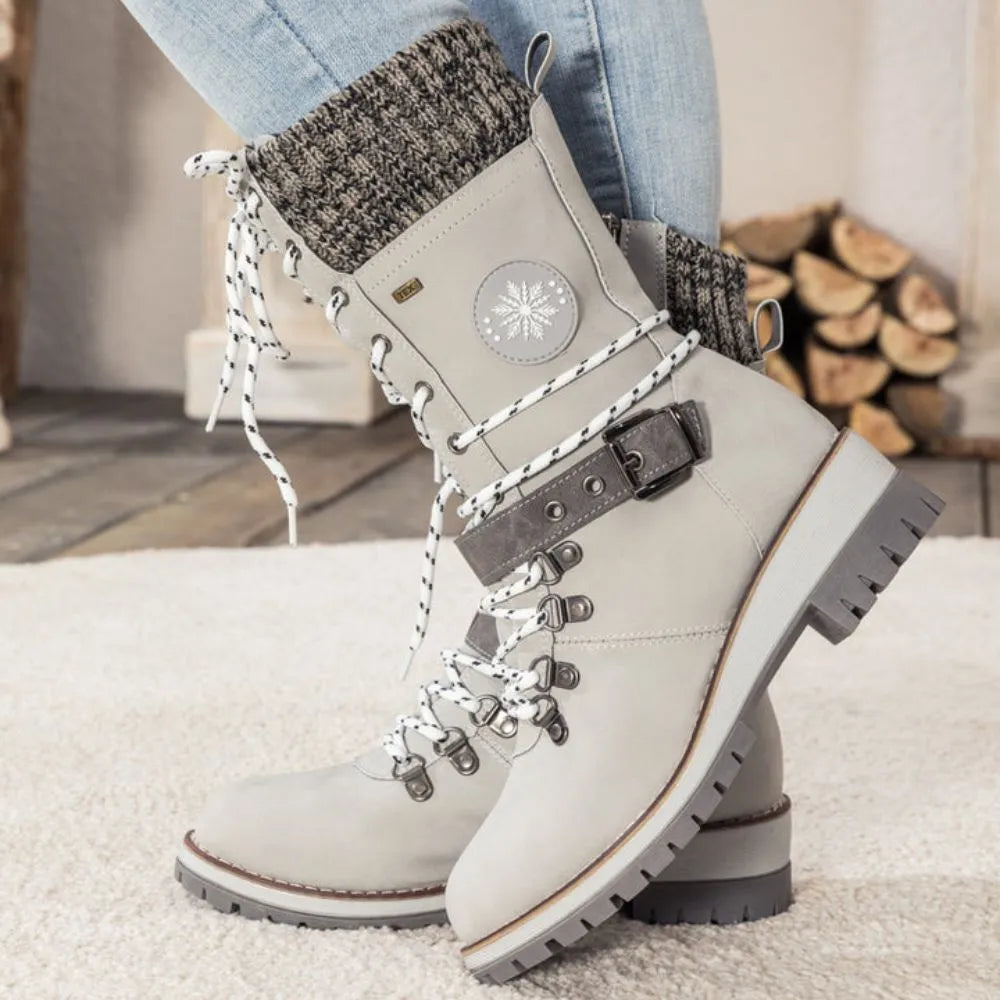 Kate | Women's Knee-High Waterproof Winter Boots, Insulated Anti-Slip Snow Boots
