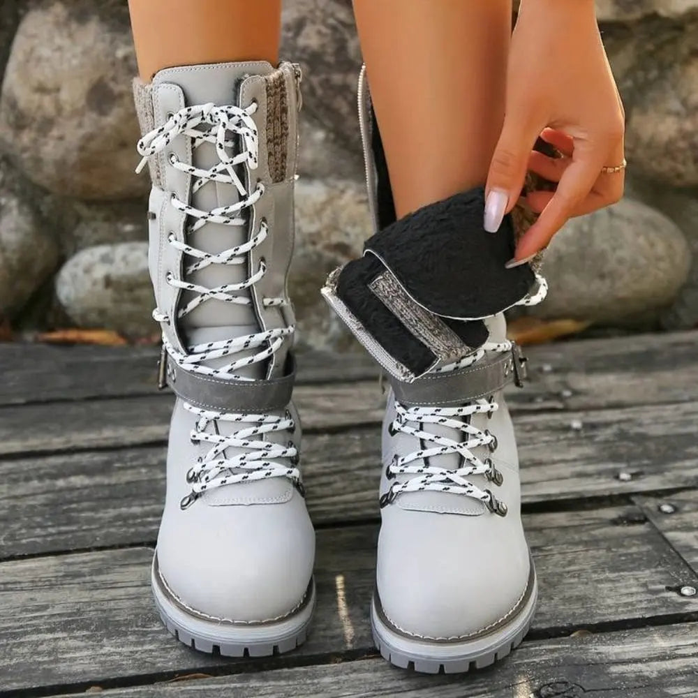 Kate | Women's Knee-High Waterproof Winter Boots, Insulated Anti-Slip Snow Boots