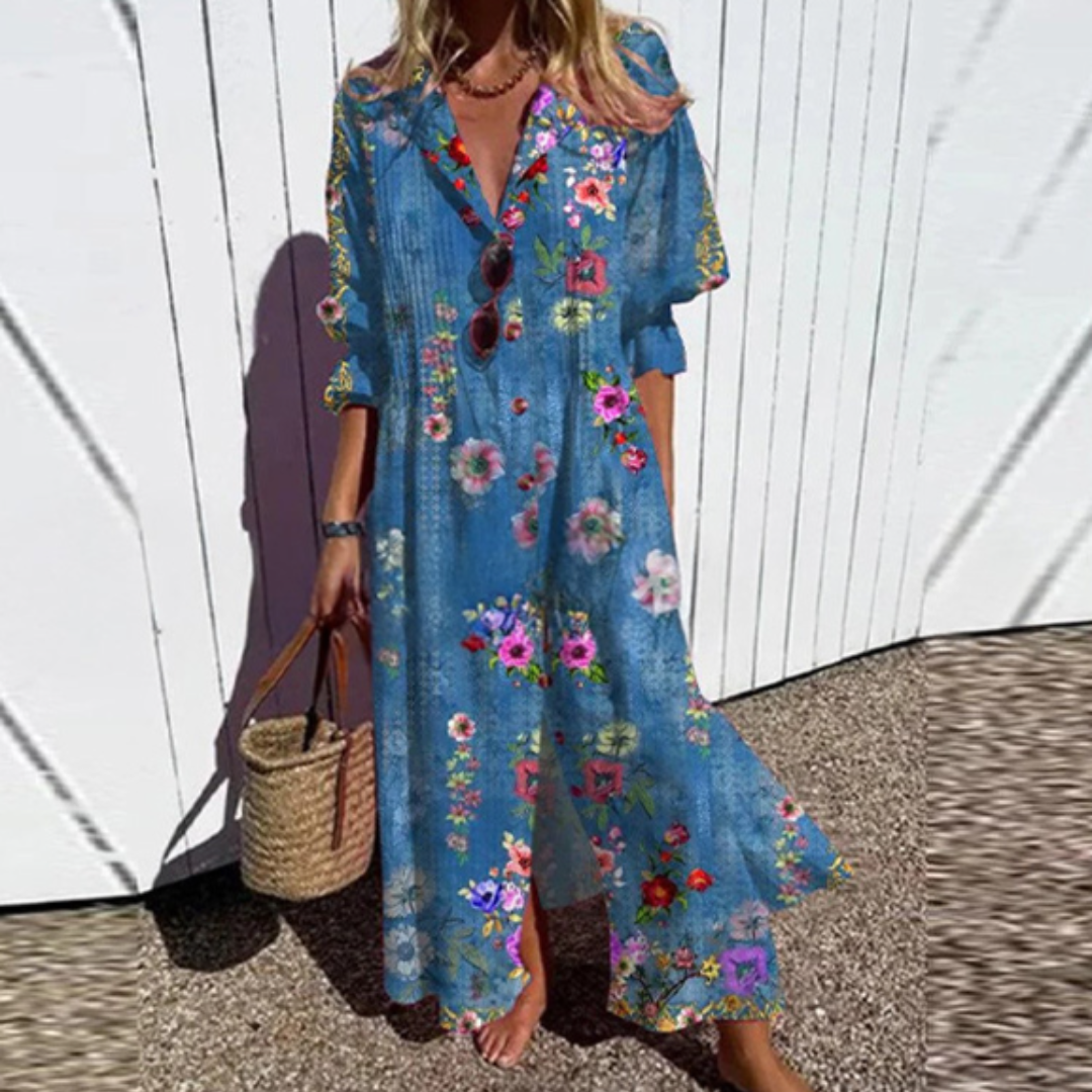 Isalie | Women's Flowy Everyday Dress, Breathable Lightweight Summer Dress