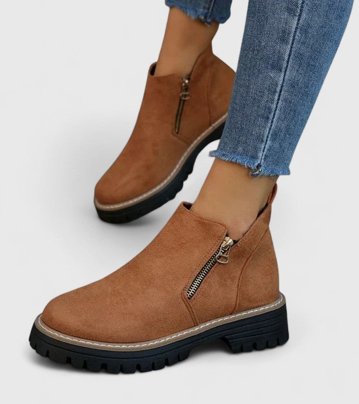 Tessa | Women's Minimalist Comfort Boots, Lightweight Arch Support Boots for Daily Wear