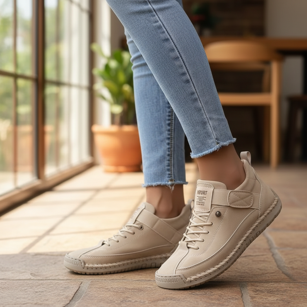 Meya | Women's Lightweight Walking Shoes, Cushioned Wide Fit All-Day Comfort Shoes