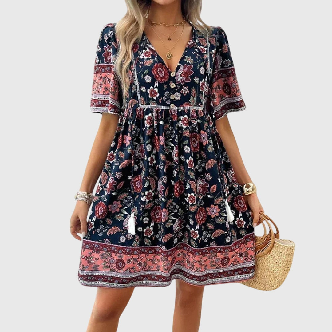Aurora | Women's Elegant Everyday Dress, Soft Breathable Occasion Dress