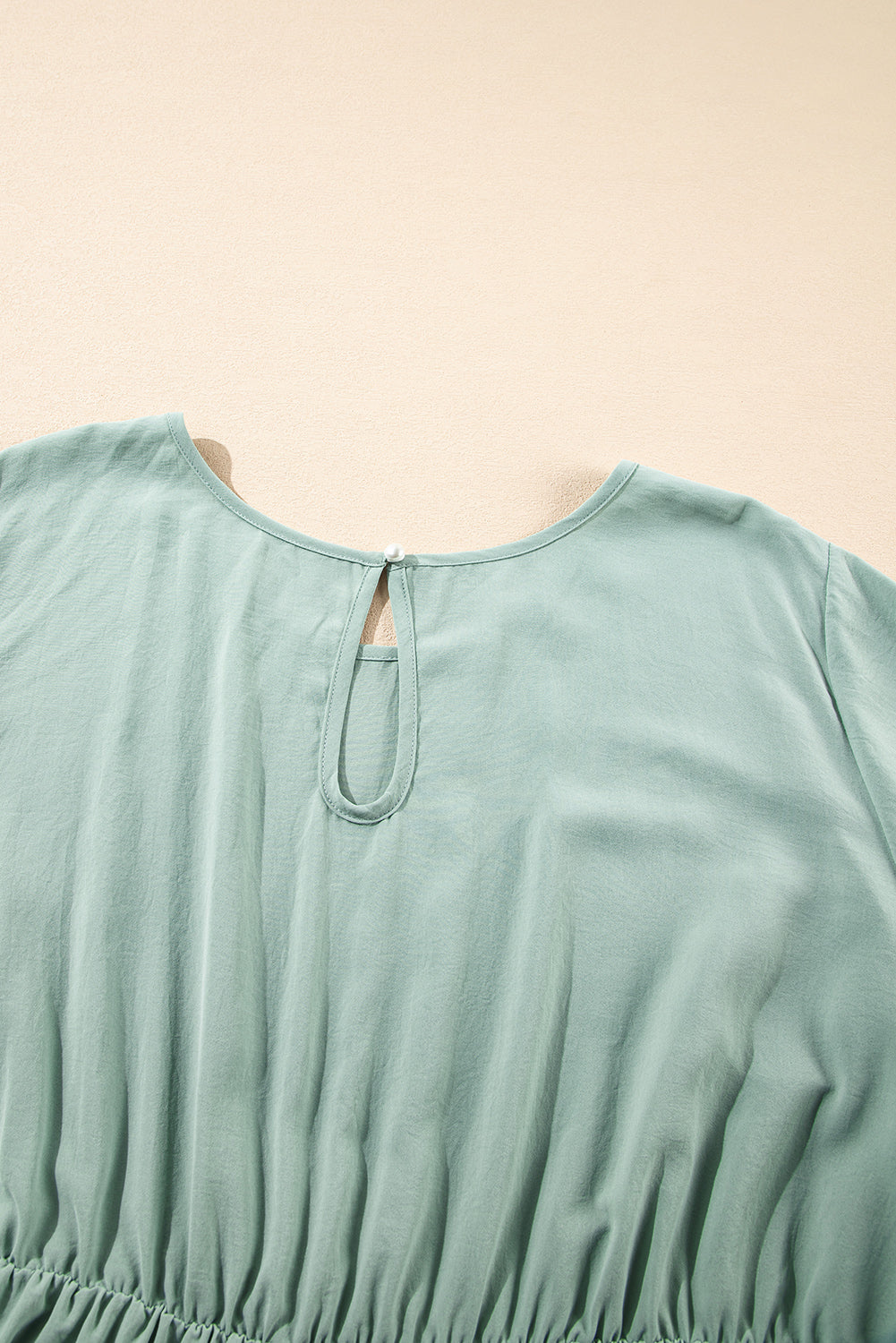 Willow | Women's Ruffle Mini Dress, Recycled Polyester Short Sleeve Flared Summer Dress
