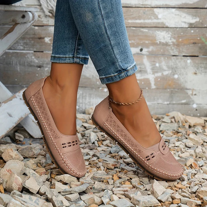 Dawn | Women's Casual Flats, Breathable Lightweight Comfort Shoes with Arch Support