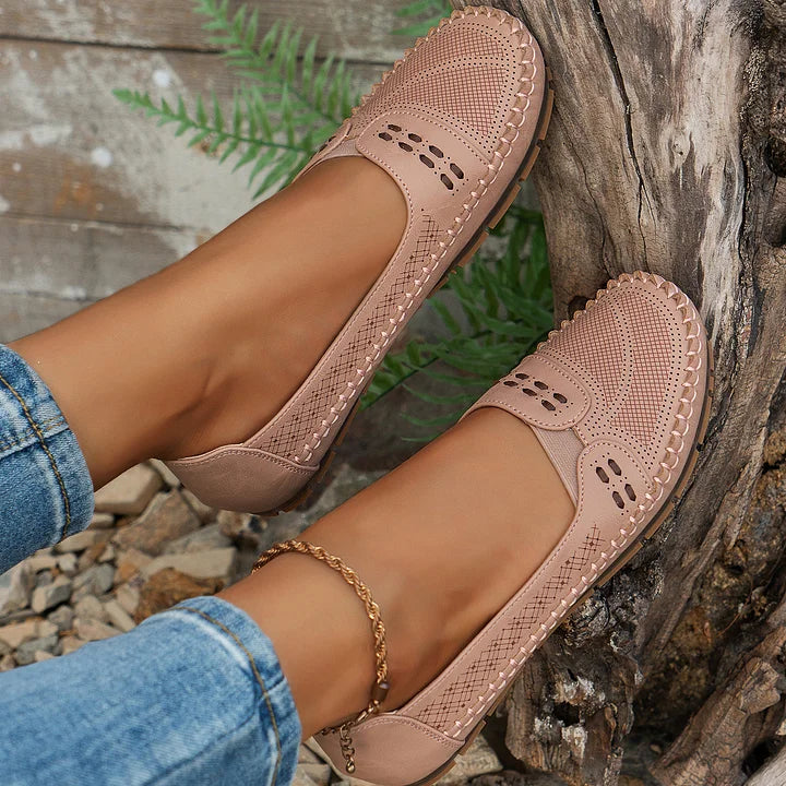 Dawn | Women's Casual Flats, Breathable Lightweight Comfort Shoes with Arch Support