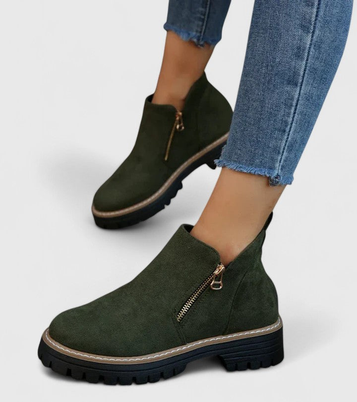 Tessa | Women's Minimalist Comfort Boots, Lightweight Arch Support Boots for Daily Wear