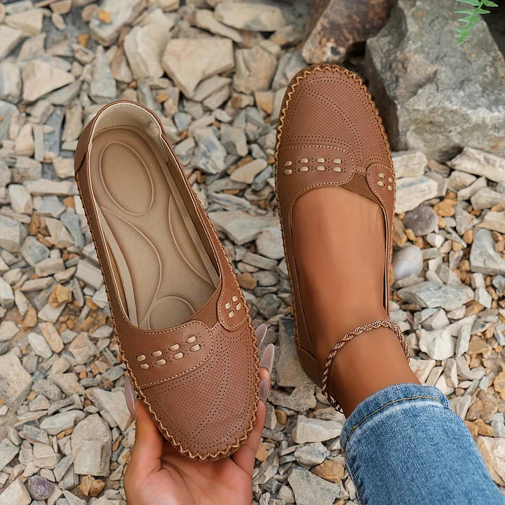 Dawn | Women's Casual Flats, Breathable Lightweight Comfort Shoes with Arch Support