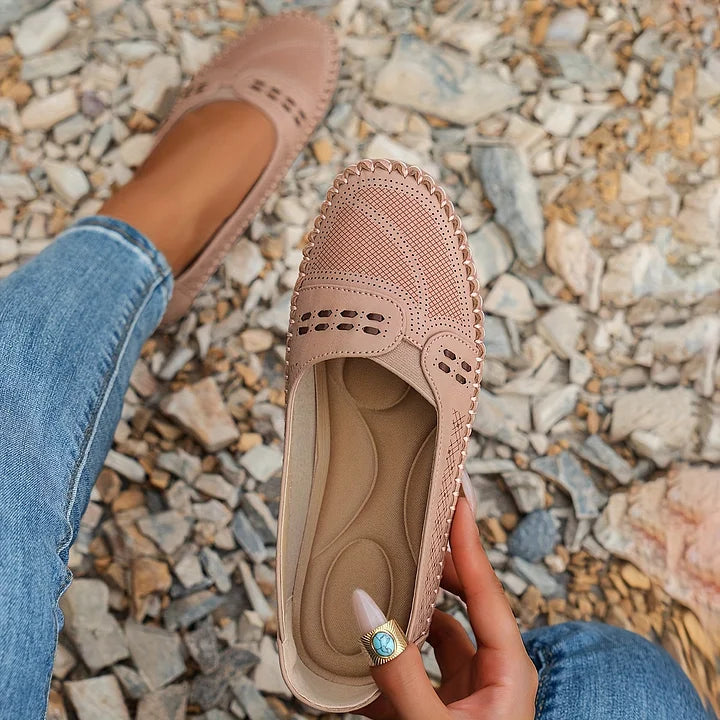 Dawn | Women's Casual Flats, Breathable Lightweight Comfort Shoes with Arch Support