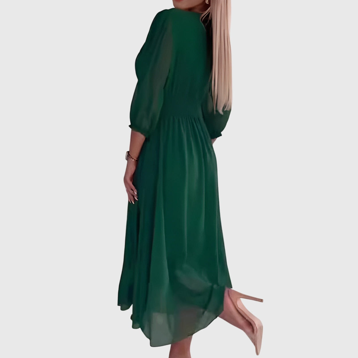 Chloe | Women's Chiffon Dress, Lightweight Flowy Dress for Casual and Formal Wear