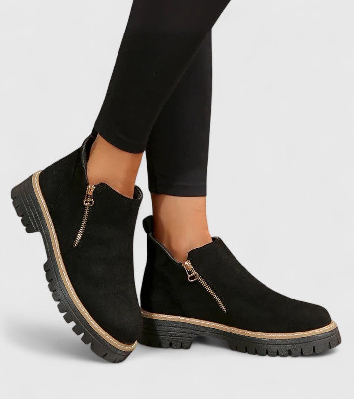 Tessa | Women's Minimalist Comfort Boots, Lightweight Arch Support Boots for Daily Wear