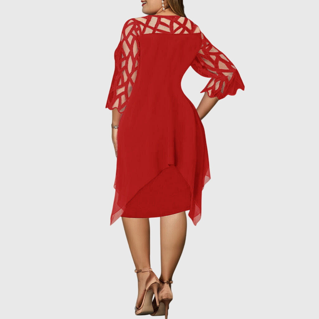 Juliana | Women's Relaxed Fit Mini Dress, Adjustable Everyday Dress for Day to Night