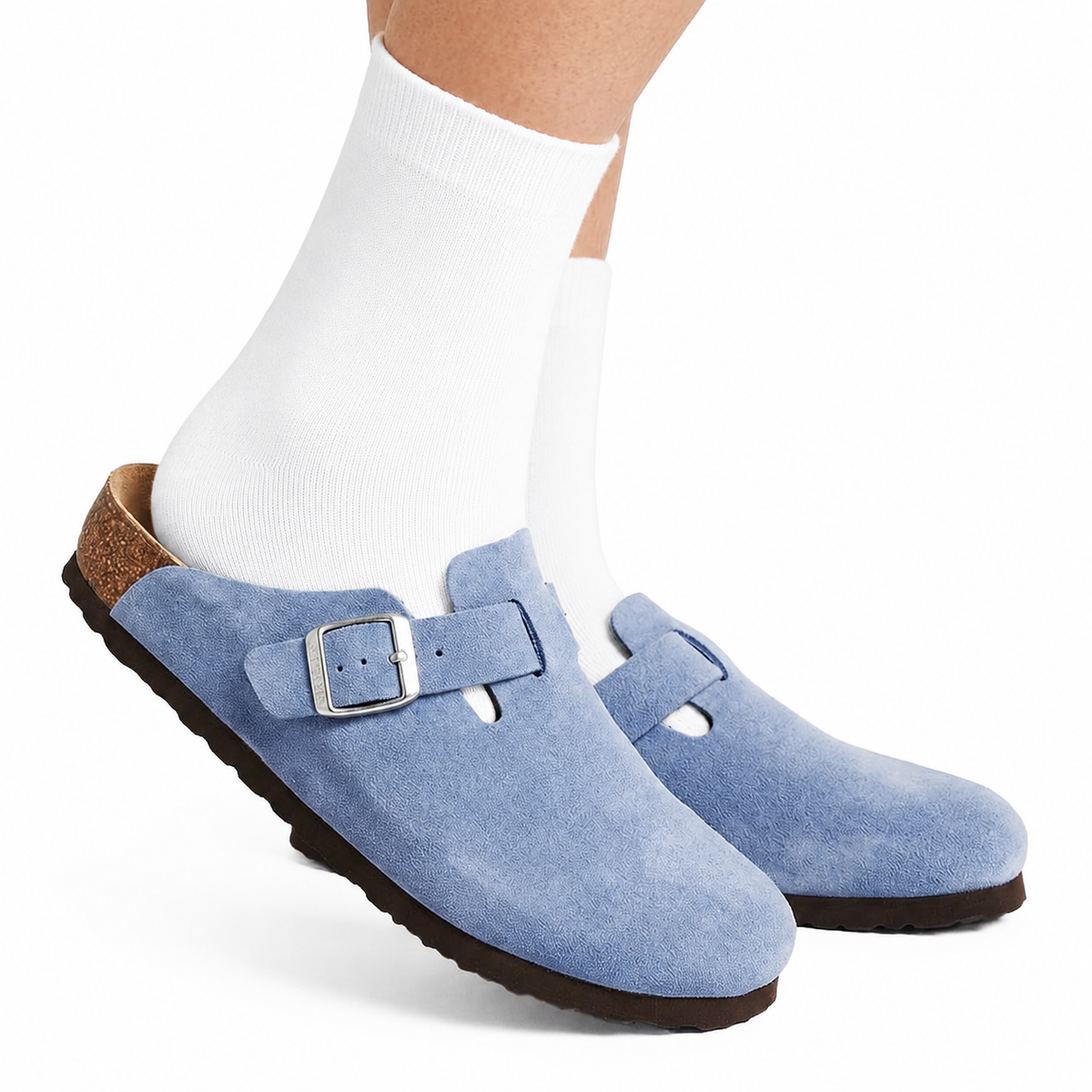 Birk | Scandinavian Suede Orthopedic Clogs