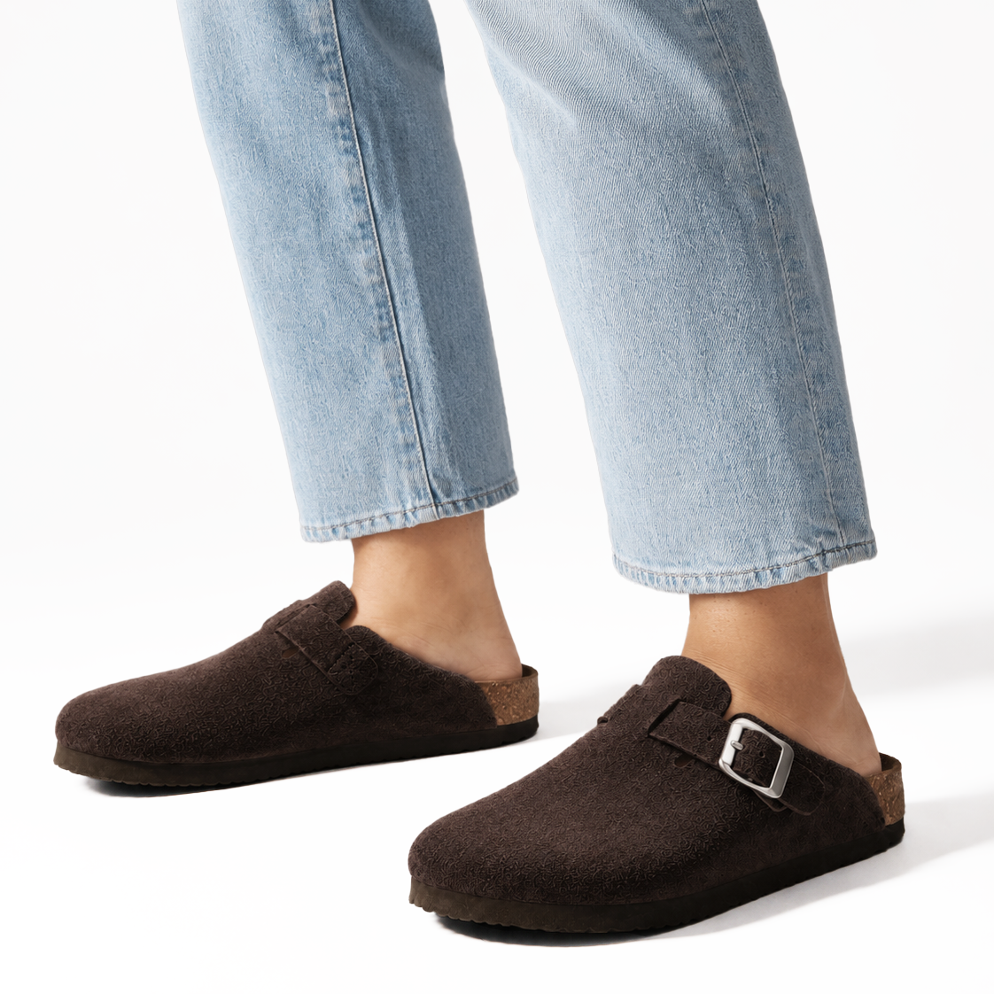 Birk | Scandinavian Suede Orthopedic Clogs
