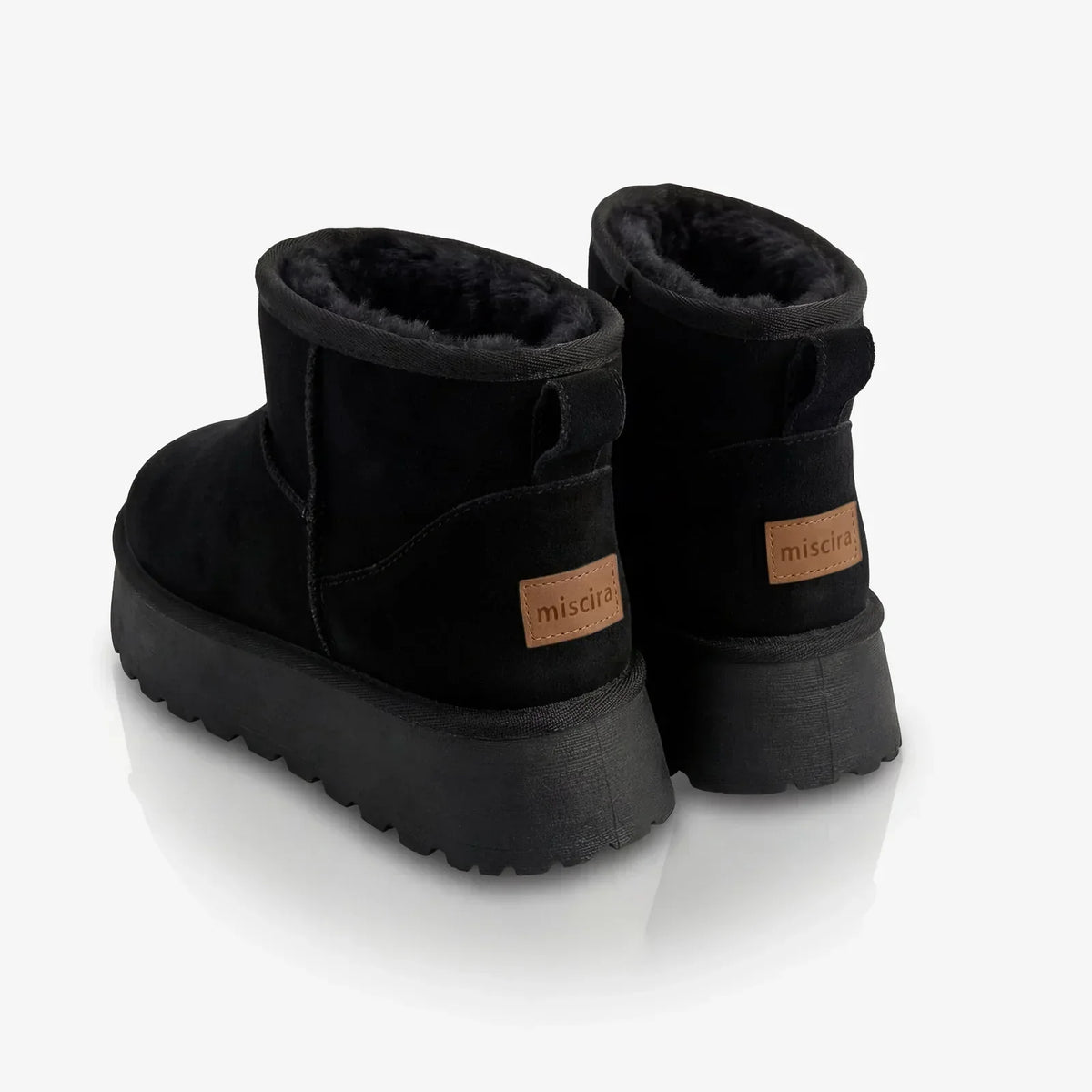Patricia | Women's Platform Winter Boots, Faux Fur Lined Non-Slip Snow Boots