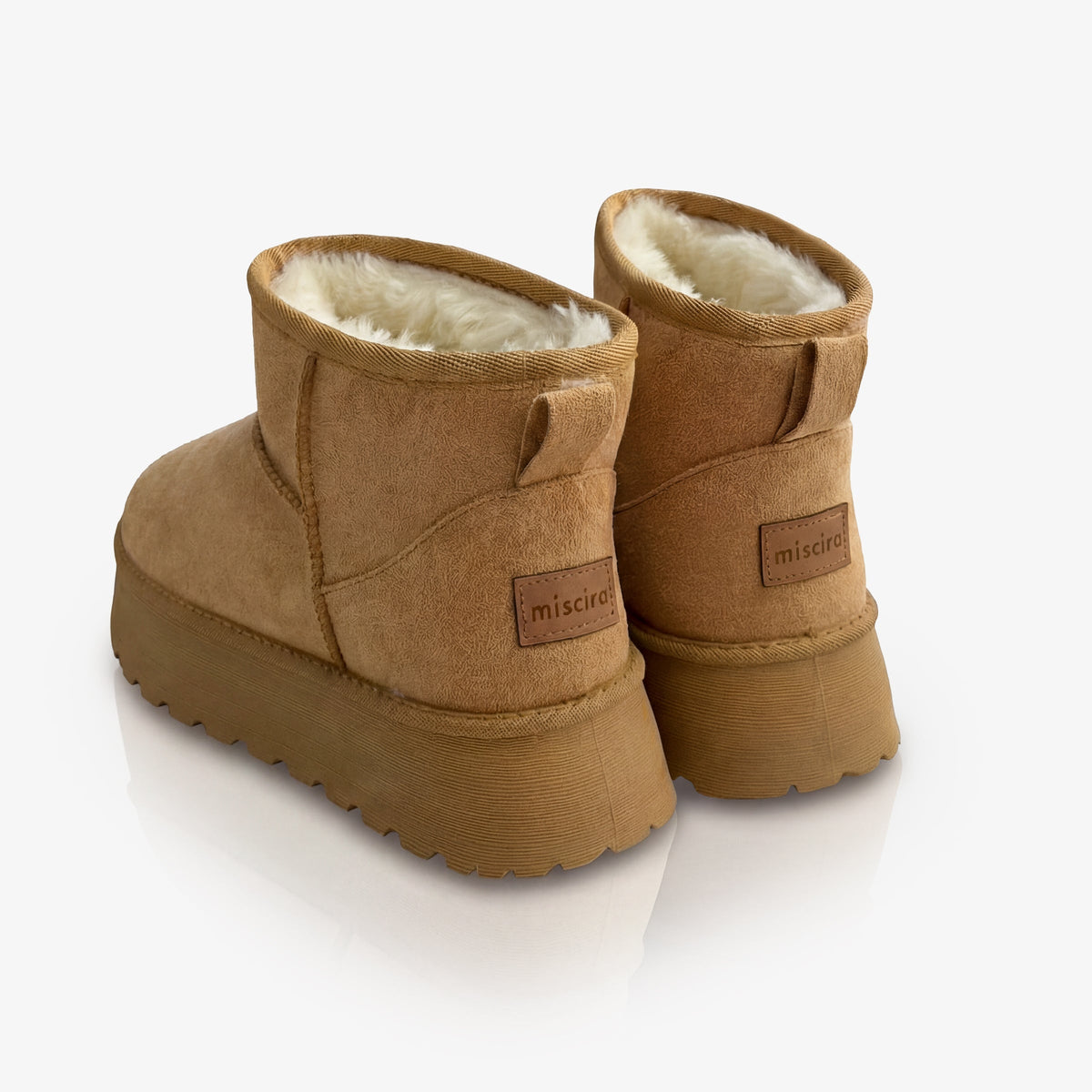 Patricia | Women's Platform Winter Boots, Faux Fur Lined Non-Slip Snow Boots