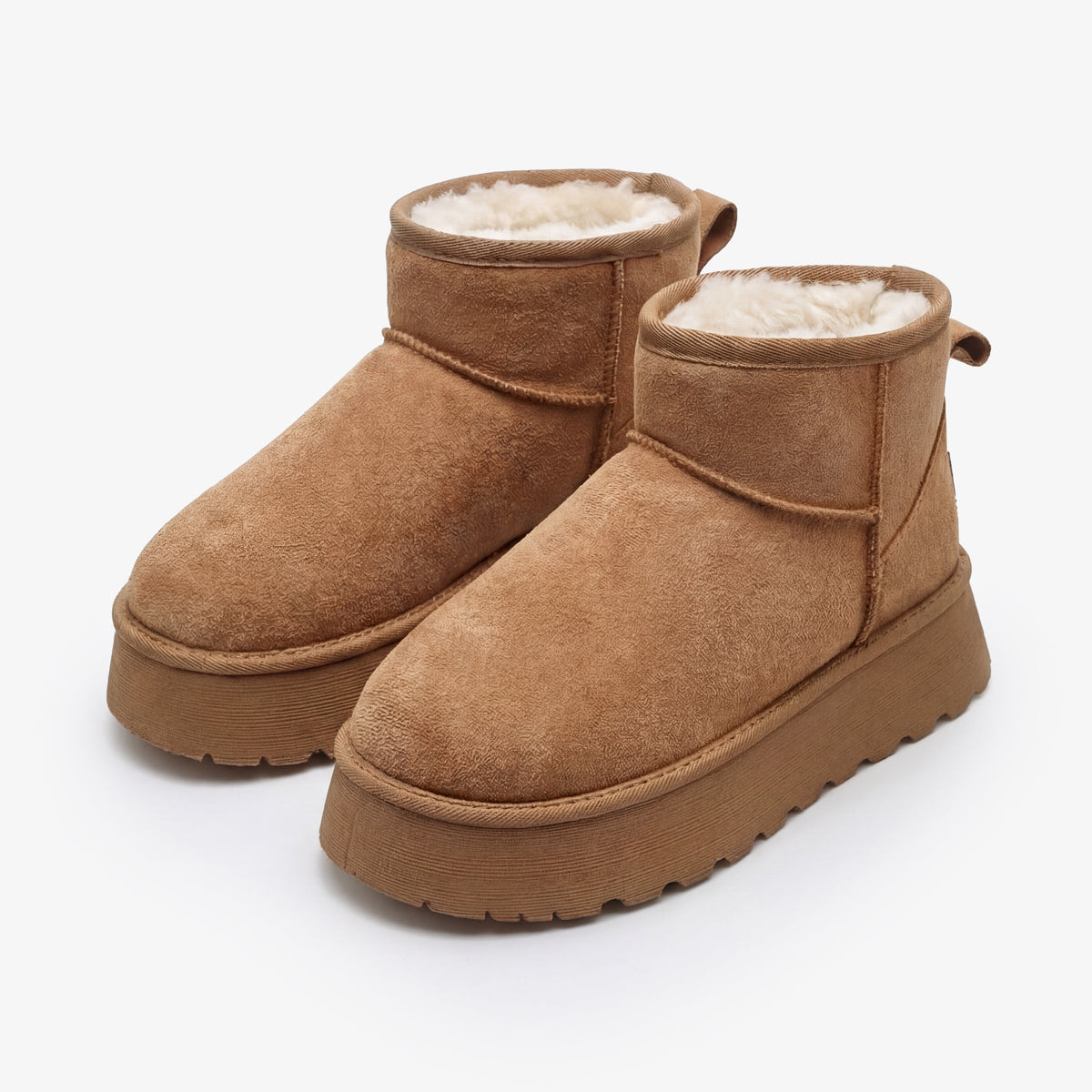 Patricia | Women's Platform Winter Boots, Faux Fur Lined Non-Slip Snow Boots