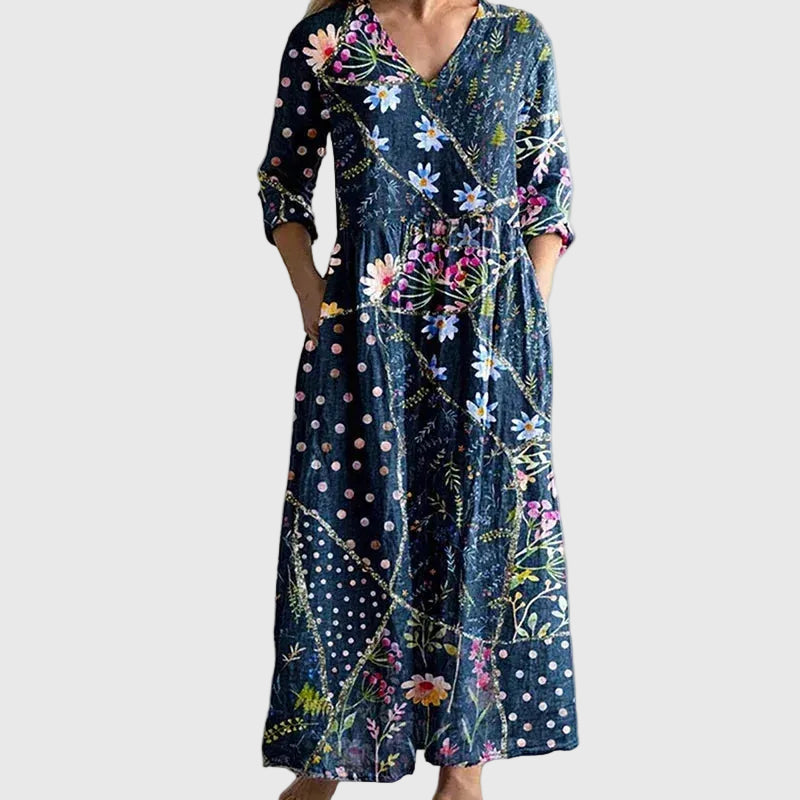 Willow | Women's Flowing Maxi Dress, Breathable Casual Dress for Vacation